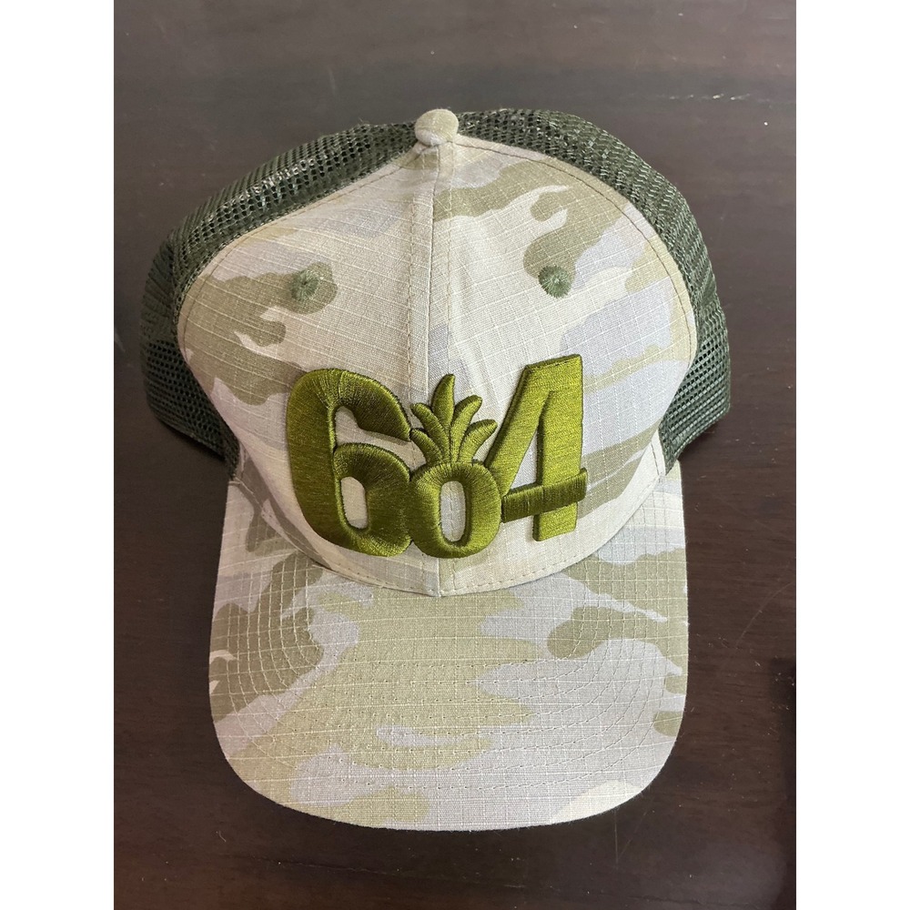 Double Portion Supply Hat‎ Men's One Size 604 Pineapple Camo Trucker Hat